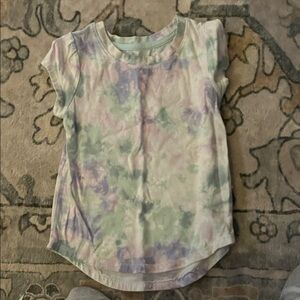 Cat & Jack Multicolor Tie-Dye Short Sleeve Tee